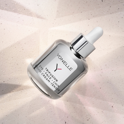 TRIFUSÍON FLÜSSIGE CREME FÜR MEHR SPANNKRAFT UNTER DEN AUGEN, FÜR GESICHT UND KINN